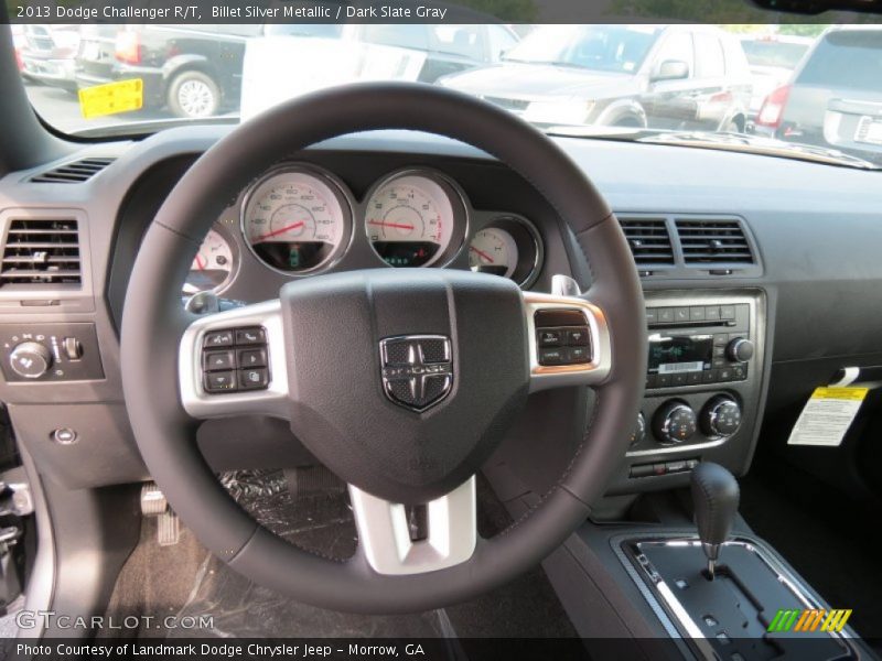 Billet Silver Metallic / Dark Slate Gray 2013 Dodge Challenger R/T