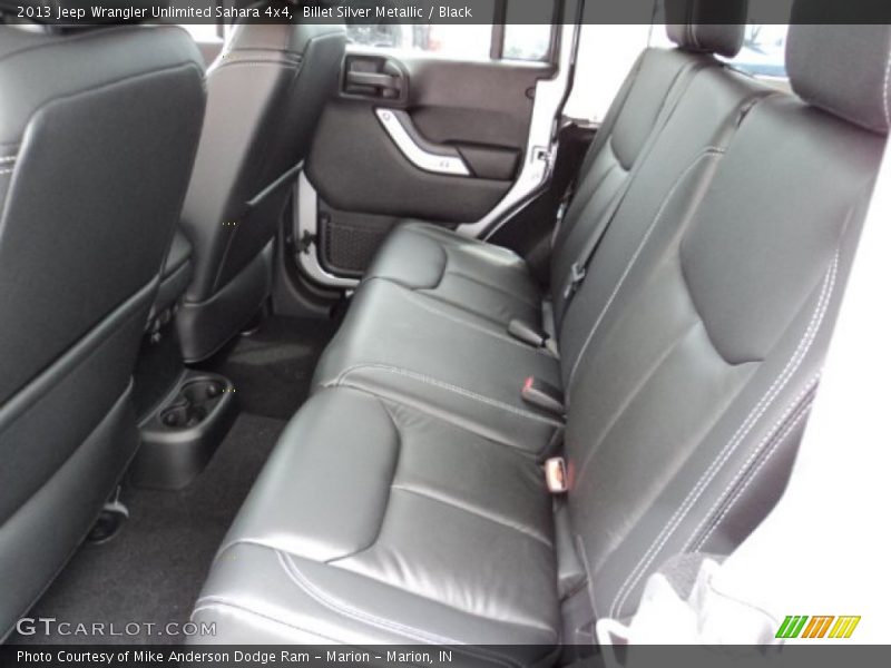 Billet Silver Metallic / Black 2013 Jeep Wrangler Unlimited Sahara 4x4