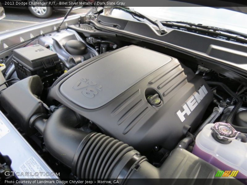 Billet Silver Metallic / Dark Slate Gray 2013 Dodge Challenger R/T