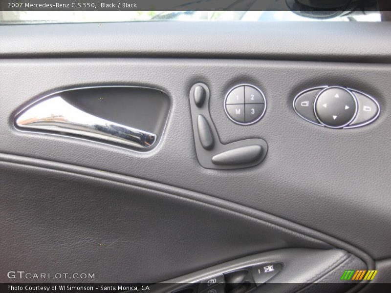Black / Black 2007 Mercedes-Benz CLS 550
