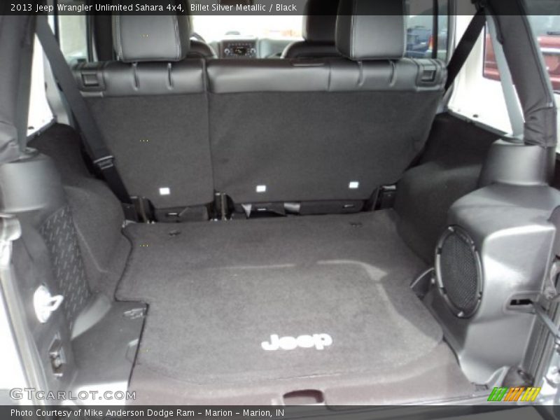 Billet Silver Metallic / Black 2013 Jeep Wrangler Unlimited Sahara 4x4