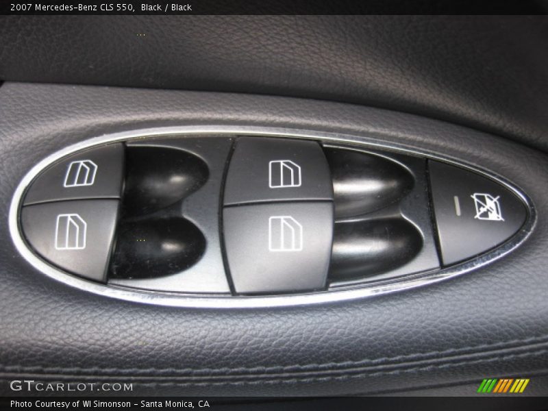 Black / Black 2007 Mercedes-Benz CLS 550