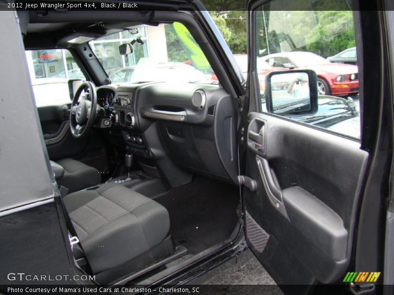 Black / Black 2012 Jeep Wrangler Sport 4x4