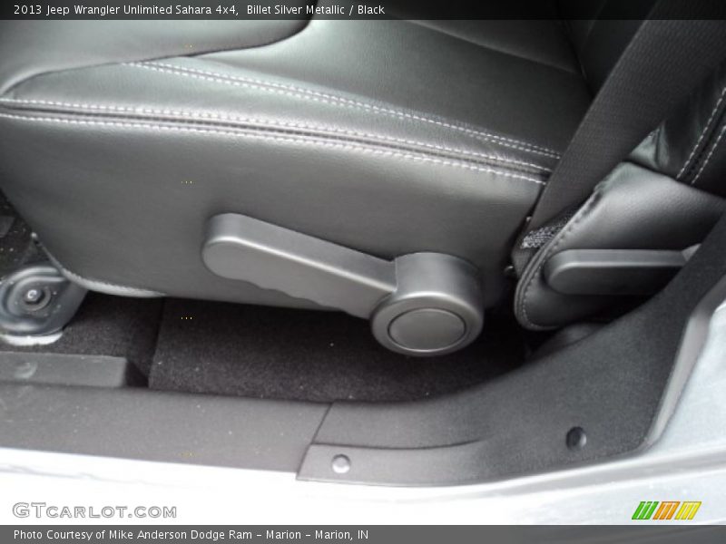 Billet Silver Metallic / Black 2013 Jeep Wrangler Unlimited Sahara 4x4