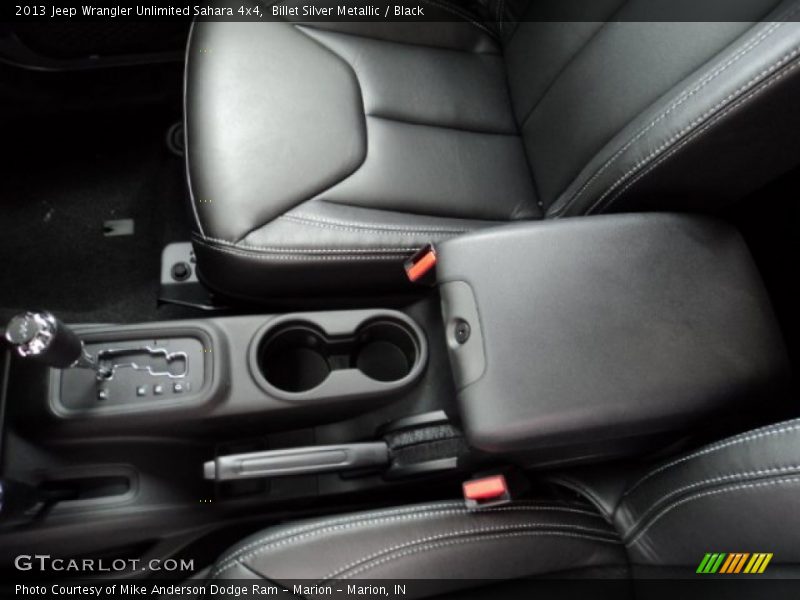 Billet Silver Metallic / Black 2013 Jeep Wrangler Unlimited Sahara 4x4