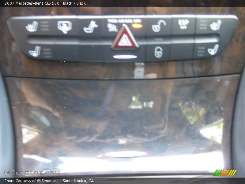 Black / Black 2007 Mercedes-Benz CLS 550