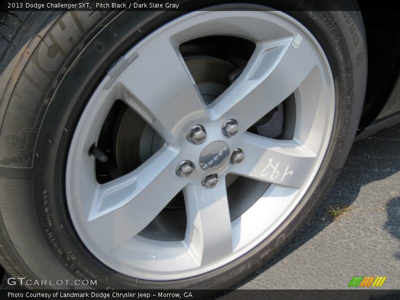 Pitch Black / Dark Slate Gray 2013 Dodge Challenger SXT