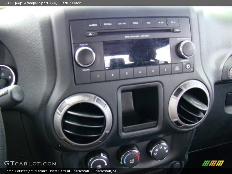 Black / Black 2012 Jeep Wrangler Sport 4x4