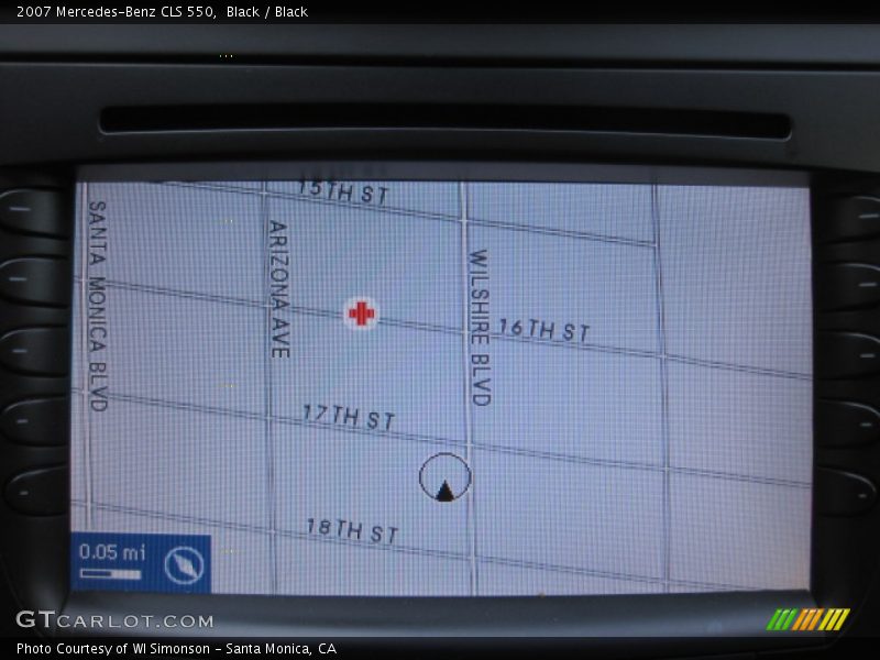 Black / Black 2007 Mercedes-Benz CLS 550