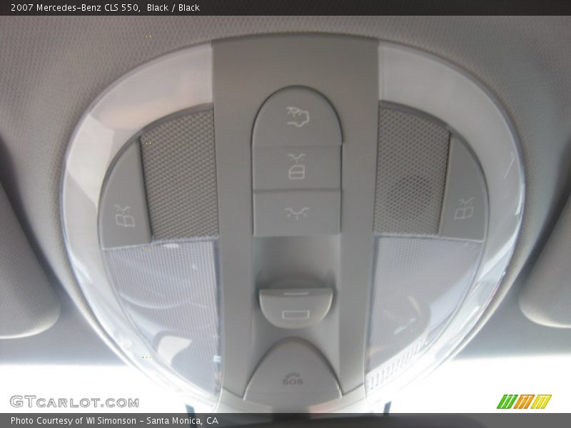 Black / Black 2007 Mercedes-Benz CLS 550