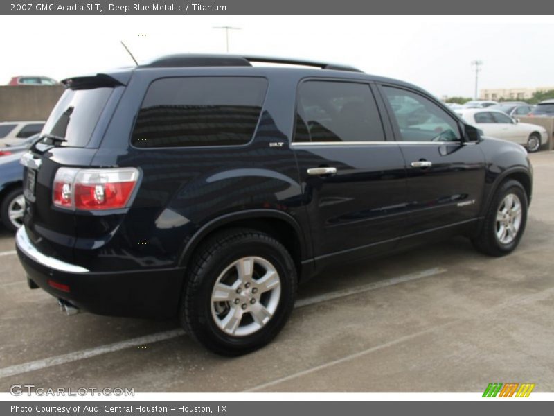 Deep Blue Metallic / Titanium 2007 GMC Acadia SLT