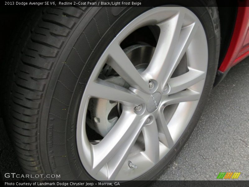 Redline 2-Coat Pearl / Black/Light Frost Beige 2013 Dodge Avenger SE V6