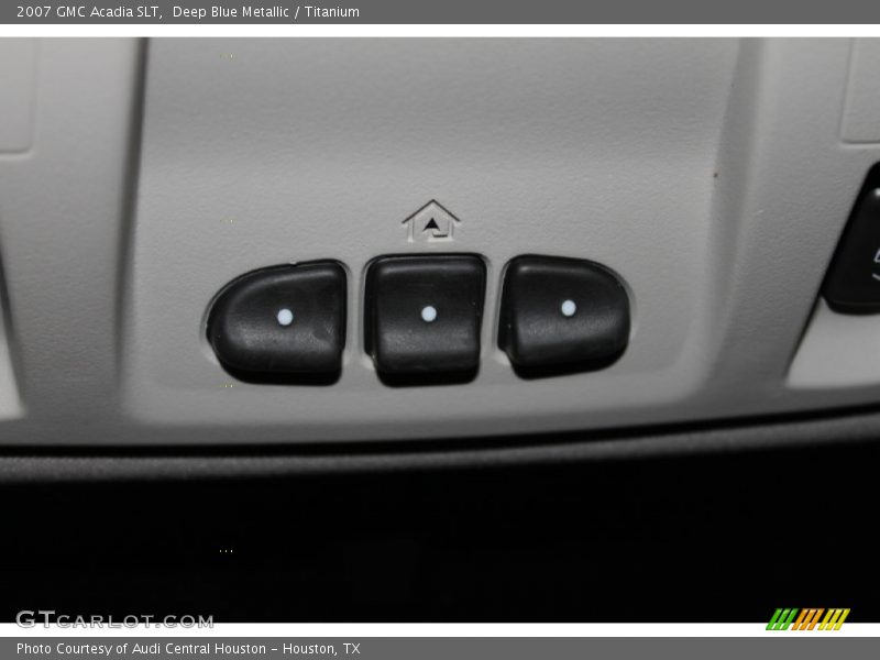Deep Blue Metallic / Titanium 2007 GMC Acadia SLT