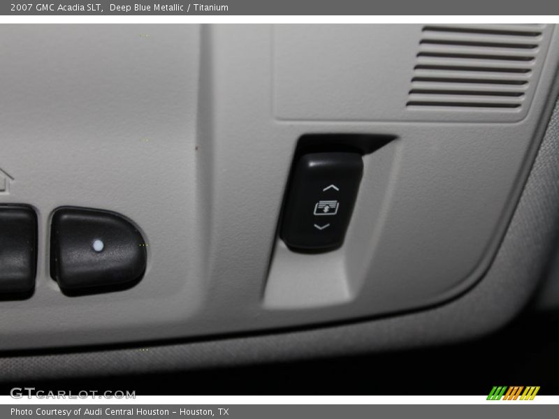 Deep Blue Metallic / Titanium 2007 GMC Acadia SLT