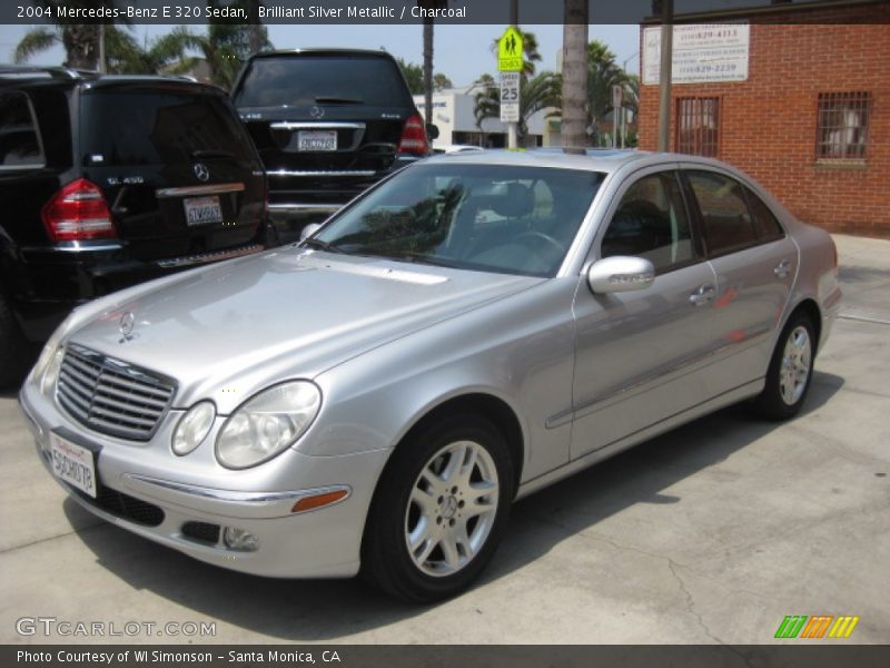 Brilliant Silver Metallic / Charcoal 2004 Mercedes-Benz E 320 Sedan
