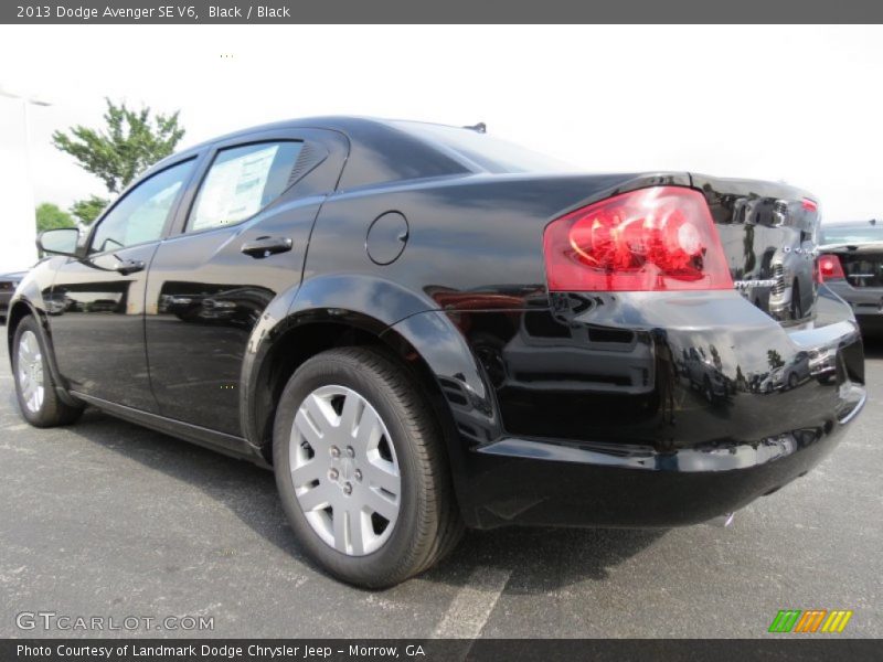 Black / Black 2013 Dodge Avenger SE V6