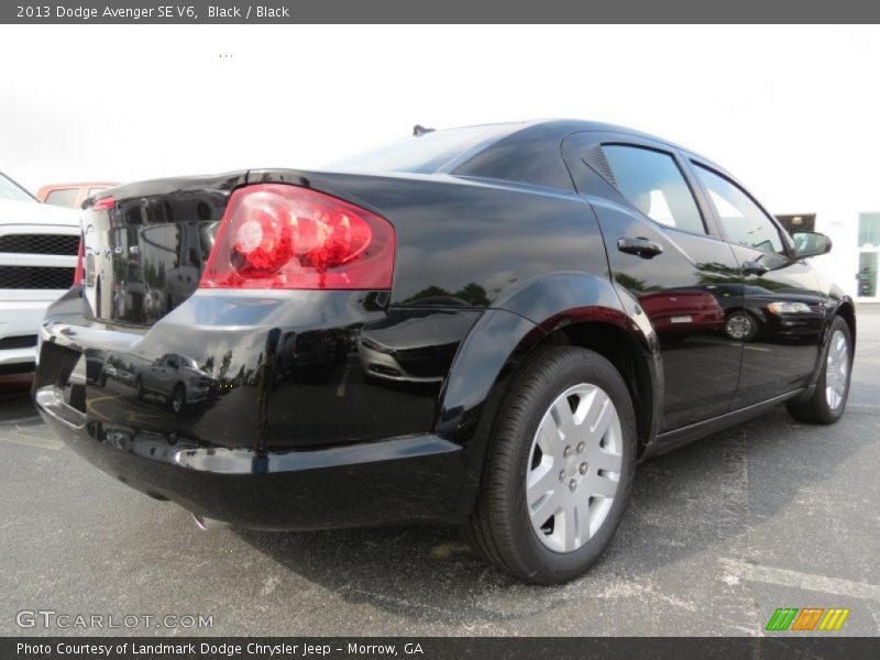 Black / Black 2013 Dodge Avenger SE V6