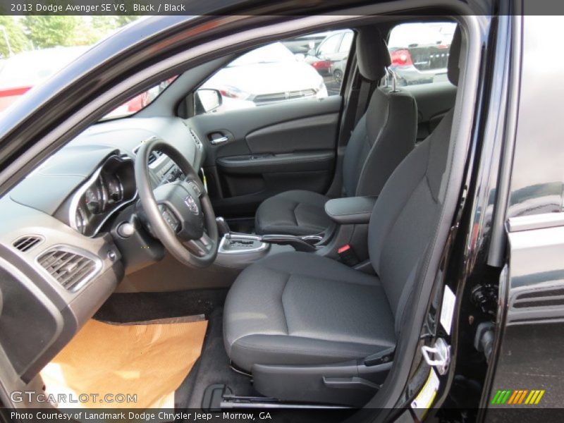 Black / Black 2013 Dodge Avenger SE V6