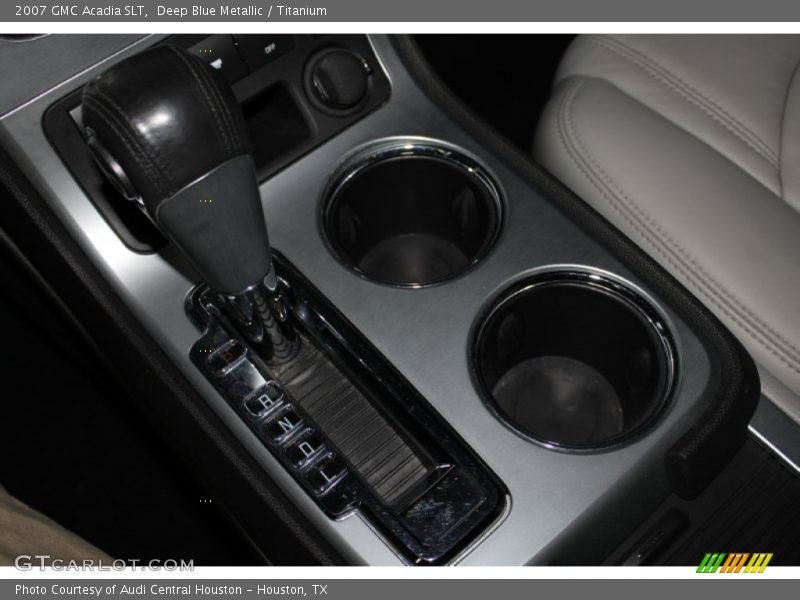Deep Blue Metallic / Titanium 2007 GMC Acadia SLT