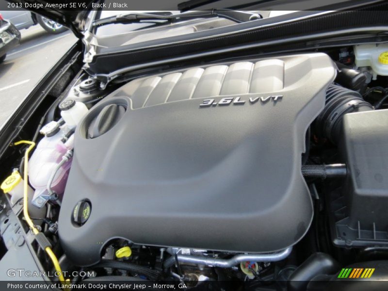 Black / Black 2013 Dodge Avenger SE V6