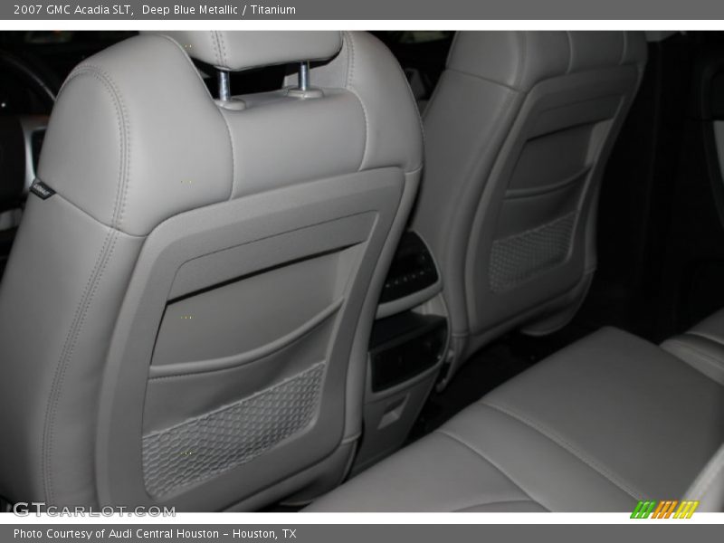 Deep Blue Metallic / Titanium 2007 GMC Acadia SLT
