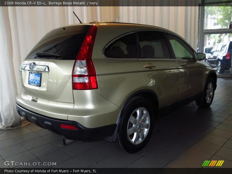 Borrego Beige Metallic / Ivory 2008 Honda CR-V EX-L