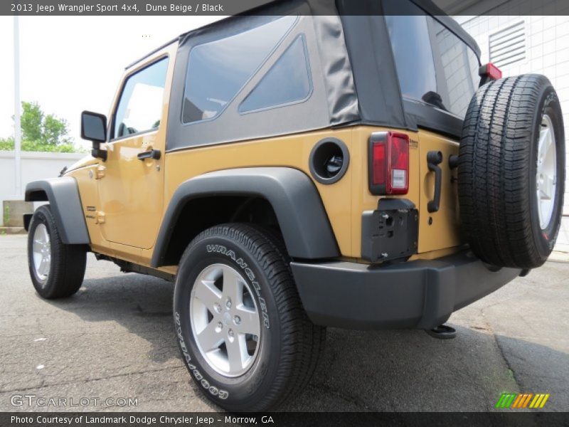 Dune Beige / Black 2013 Jeep Wrangler Sport 4x4