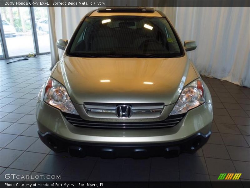 Borrego Beige Metallic / Ivory 2008 Honda CR-V EX-L