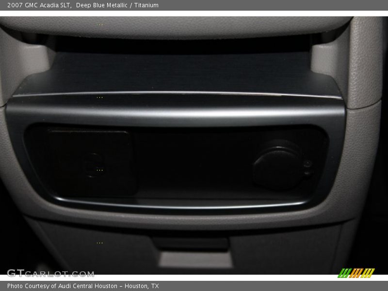 Deep Blue Metallic / Titanium 2007 GMC Acadia SLT