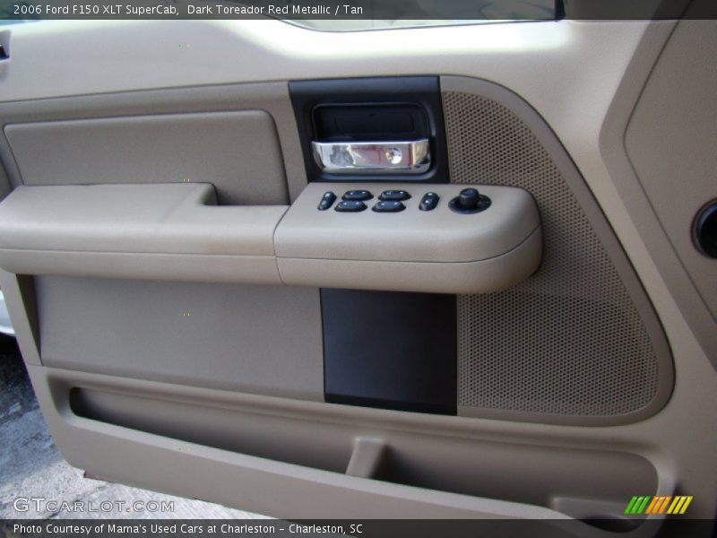 Dark Toreador Red Metallic / Tan 2006 Ford F150 XLT SuperCab