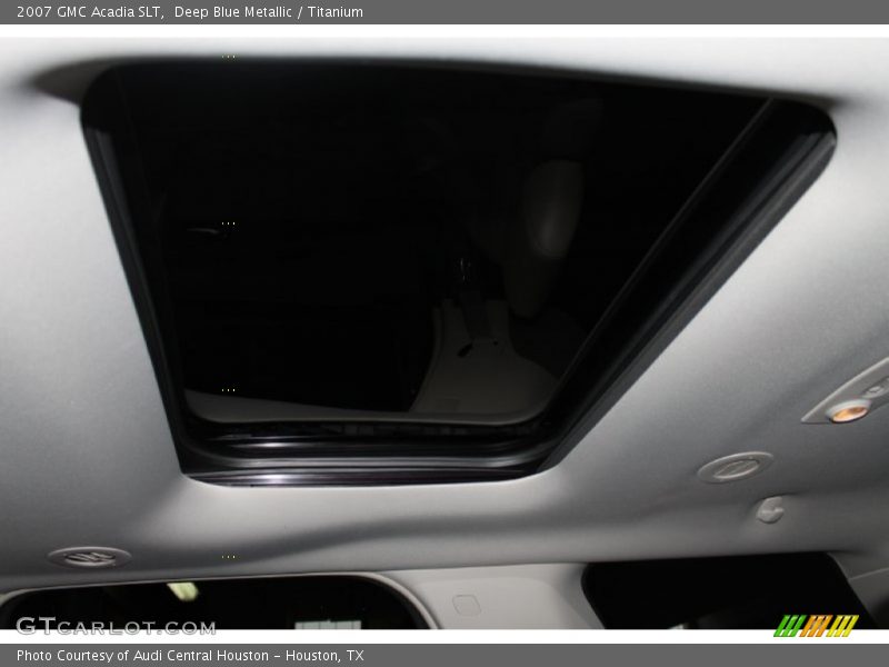 Deep Blue Metallic / Titanium 2007 GMC Acadia SLT