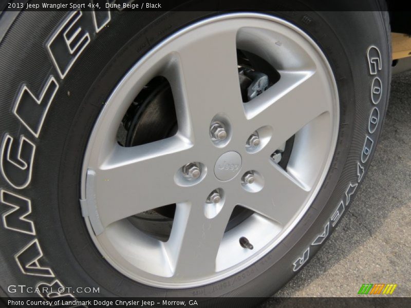Dune Beige / Black 2013 Jeep Wrangler Sport 4x4