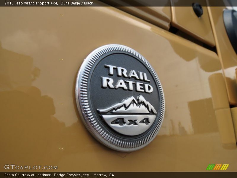 Dune Beige / Black 2013 Jeep Wrangler Sport 4x4