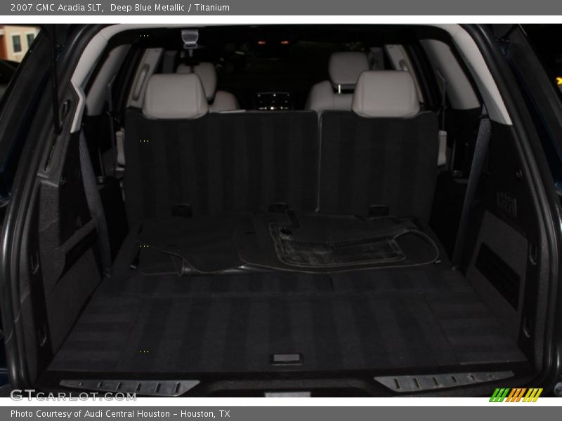 Deep Blue Metallic / Titanium 2007 GMC Acadia SLT