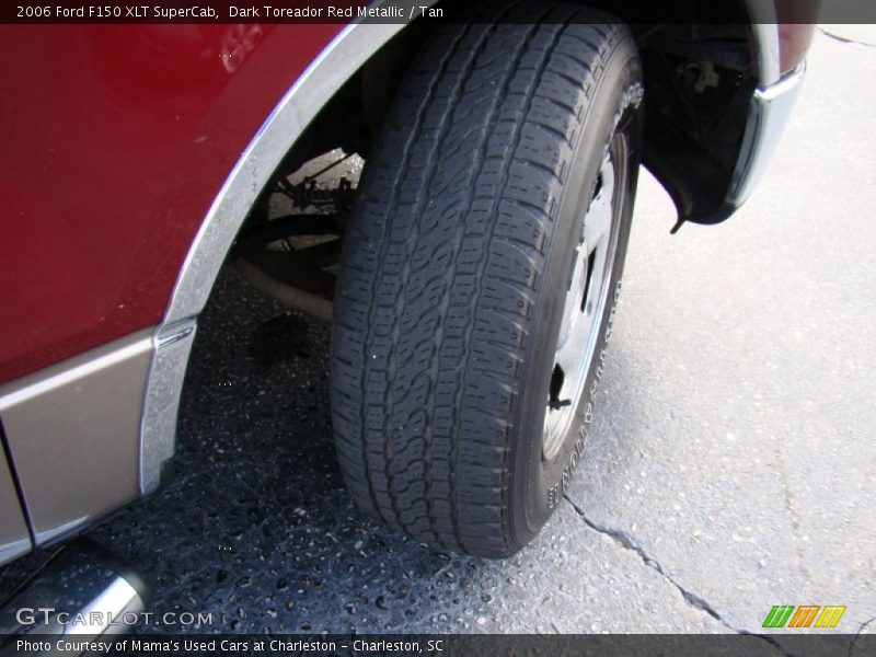 Dark Toreador Red Metallic / Tan 2006 Ford F150 XLT SuperCab