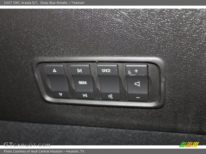 Deep Blue Metallic / Titanium 2007 GMC Acadia SLT