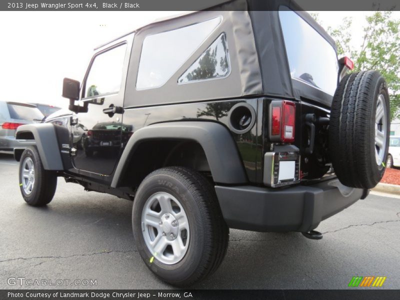 Black / Black 2013 Jeep Wrangler Sport 4x4