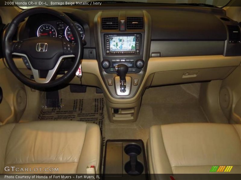 Borrego Beige Metallic / Ivory 2008 Honda CR-V EX-L