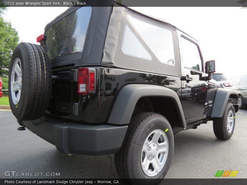 Black / Black 2013 Jeep Wrangler Sport 4x4