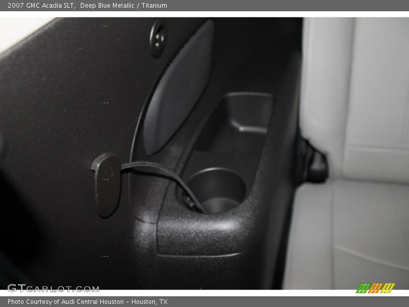 Deep Blue Metallic / Titanium 2007 GMC Acadia SLT