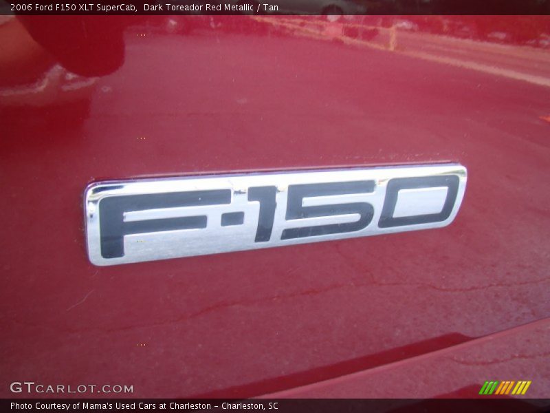 Dark Toreador Red Metallic / Tan 2006 Ford F150 XLT SuperCab
