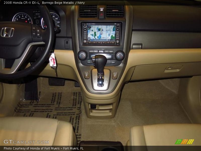 Borrego Beige Metallic / Ivory 2008 Honda CR-V EX-L