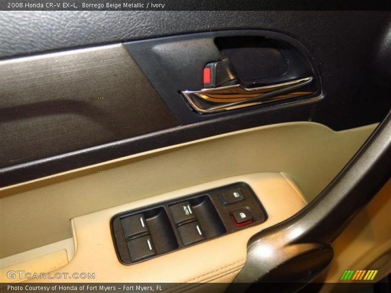 Borrego Beige Metallic / Ivory 2008 Honda CR-V EX-L