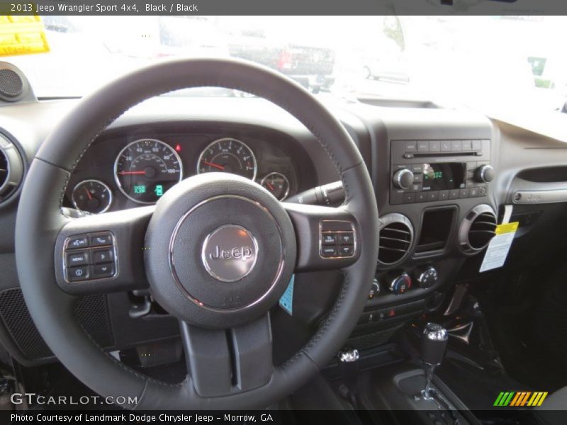 Black / Black 2013 Jeep Wrangler Sport 4x4