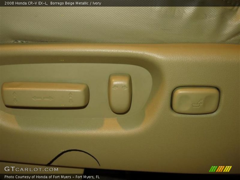 Borrego Beige Metallic / Ivory 2008 Honda CR-V EX-L