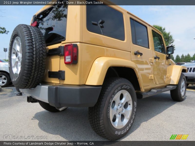 Dune / Black/Dark Saddle 2013 Jeep Wrangler Unlimited Sahara 4x4