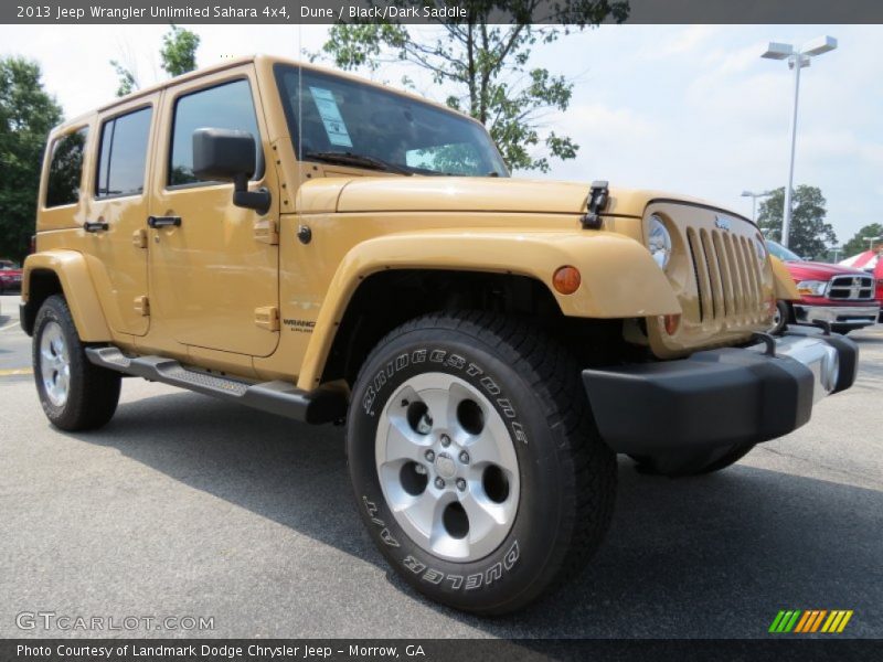 Dune / Black/Dark Saddle 2013 Jeep Wrangler Unlimited Sahara 4x4