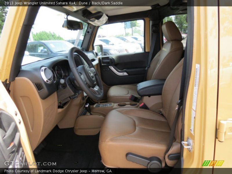 Dune / Black/Dark Saddle 2013 Jeep Wrangler Unlimited Sahara 4x4