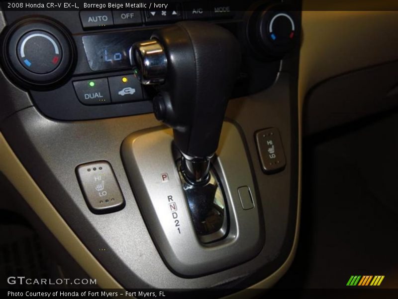 Borrego Beige Metallic / Ivory 2008 Honda CR-V EX-L