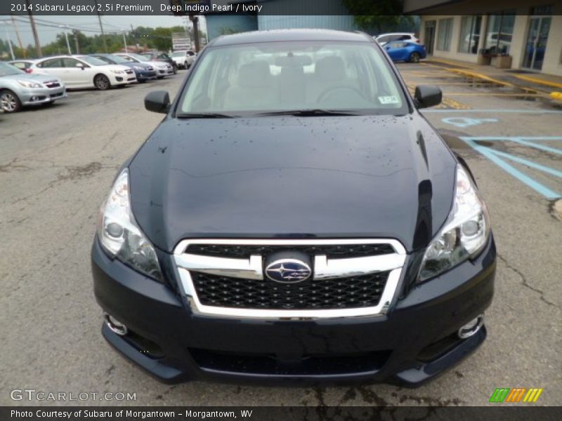 Deep Indigo Pearl / Ivory 2014 Subaru Legacy 2.5i Premium